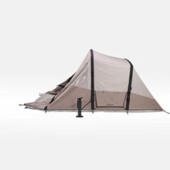 Quechua Tente Gonflable De Camping - AirSeconds 4.2 Polycoton - 4 Personnes - 2 Chambres -Aktive Magasin tente gonflable de camping airseconds 42 polycoton 4 personnes 2 chambres 9